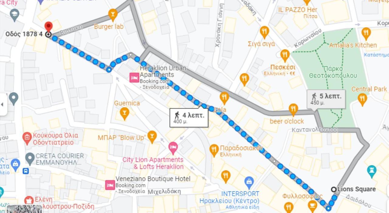 Downtown Guesthouse By Estia Heraklion  Ngoại thất bức ảnh